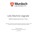 Lolly machine upgrade