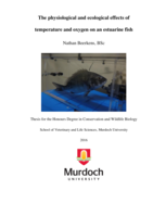 The physiological and ecological effects of temperature and oxygen on an estuarine fish