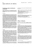 Vertical gaze palsy in barbiturate intoxication.