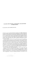 Cleansing the dunghill: Water supply and sanitation in Perth 1878 - 1912