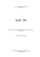 The role of geology in the development of secondary salinity and its relationship with vegetation