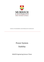 Power system stability