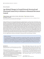Age-Related Changes in Frontal Network Structural and Functional Connectivity in Relation to Bimanual Movement Control