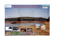Mitigation of negative impacts on fish and fisheries values during remedial works at Waroona Dam