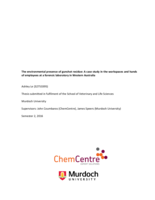 The environmental presence of gunshot residue: A case study in the workspaces and hands of employees at a forensic laboratory in Western Australia