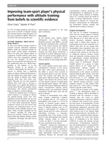 Improving team-sport player’s physical performance with altitude training: from beliefs to scientific evidence