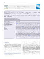 Serum concentrations of the biomarkers CA125, CA15-3, CA72-4, tPSA and PAPP-A in natural and stimulated ovarian cycles