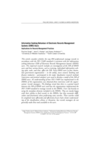 Information seeking behaviour of electronic records management systems (ERMS) users: Implications for records management practices