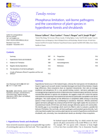 Phosphorus limitation, soil-borne pathogens and the coexistence of plant species in hyperdiverse forests and shrublands