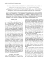 The role of dogs in transmission of gastrointestinal parasites in a remote tea-growing community in Northeastern India