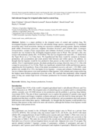 Salt-tolerant forages for irrigated saline land in central Iraq