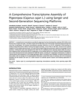 A comprehensive transcriptome assembly of Pigeonpea (Cajanus cajan L.) using Sanger and Second-Generation sequencing platforms