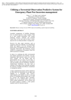 Utilising a terrestrial observation predictive system for emergency plant pest incursion management