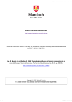 The moderating influence of hedonic consumption in an extended theory of planned behaviour