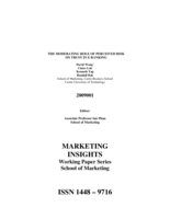 The modertaing role of perceived risk on trust in e-banking