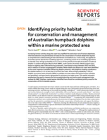 Identifying priority habitat for conservation and management of Australian humpback dolphins within a marine protected area