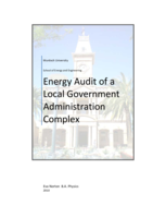 Energy audit of a local government administration complex