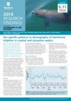 Sex-specific patterns in demography of bottlenose dolphins in coastal and estuarine waters