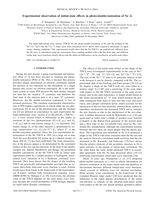 Experimental observation of initial-state effects in photo-double-ionization of Ne 2s