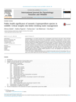 Public health significance of zoonotic Cryptosporidium species in wildlife: critical insights into better drinking water management