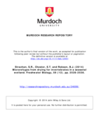 Microrefuges from drying for invertebrates in a seasonal wetland