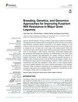 Breeding, genetics, and genomics approaches for improving Fusarium Wilt resistance in major grain legumes