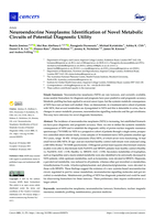 Neuroendocrine neoplasms: Identification of novel metabolic circuits of potential diagnostic utility