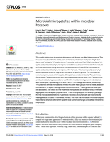 Microbial micropatches within microbial hotspots