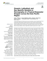 Oceanic, latitudinal, and sex-specific variation in demography of a tropical deepwater snapper across the Indo-Pacific region