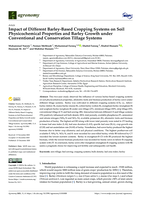Impact of different Barley-based cropping systems on soil physicochemical properties and barley growth under conventional and conservation tillage systems