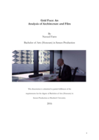Grid Face: An analysis of architecture and film
