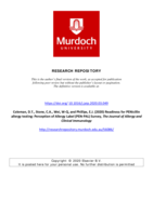 Readiness for PENicillin allergy testing: Perception of Allergy Label (PEN-PAL) Survey