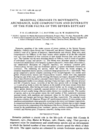 Seasonal changes in movements, abundance, size composition and diversity of the fish fauna of the Severn Estuary