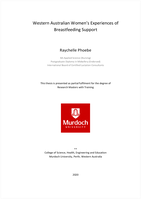Western Australian women's experiences of breastfeeding support