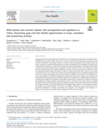 Wild animal and zoonotic disease risk management and regulation in China: Examining gaps and One Health opportunities in scope, mandates, and monitoring systems
