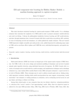 EM and component-wise boosting for Hidden Markov Models: a machine-learning approach to capture-recapture