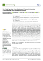 SC-CAN: Spectral Convolution and Channel Attention Network for wheat stress classification