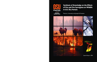 Synthesis of knowledge on the effects of fire and fire surrogates on wildlife in US dry forests