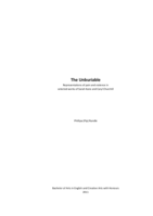 The unburiable: Representations of pain and violence in selected works of Sarah Kane and Caryl Churchill