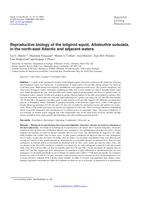 Reproductive biology of the loliginid squid,Alloteuthis subulata, in the north-east Atlantic and adjacent waters