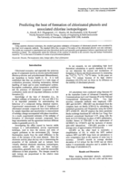 Predicting the heat of formation of chlorinated phenols and associated chlorine isotopologues