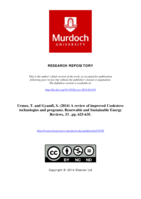 A review of improved Cookstove technologies and programs