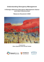 Understanding emergency management: A dialogue between emergency management sector and CALD communities