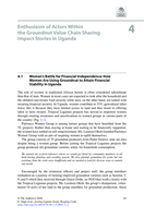 Enthusiasm of actors within the groundnut value chain sharing impact stories in Uganda