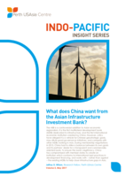 What does China want from the Asian Infrastructure Investment Bank?