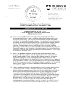 Comment on cultural policy