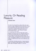 Luxuria, or reading pleasure