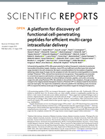 A platform for discovery of functional cell-penetrating peptides for efficient multi-cargo intracellular delivery