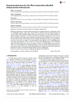 Sound production by the West Australian dhufish (Glaucosoma hebraicum)