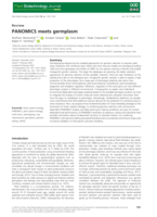 PANOMICS meets germplasm
